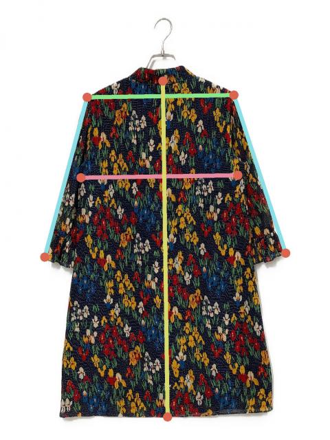 Tory Burch（トリーバーチ）の白、赤、黒の花柄ペイズリー柄シャツドレス 中古・古着通販】TORY BURCH (トリーバーチ) 長袖ワンピース マルチ