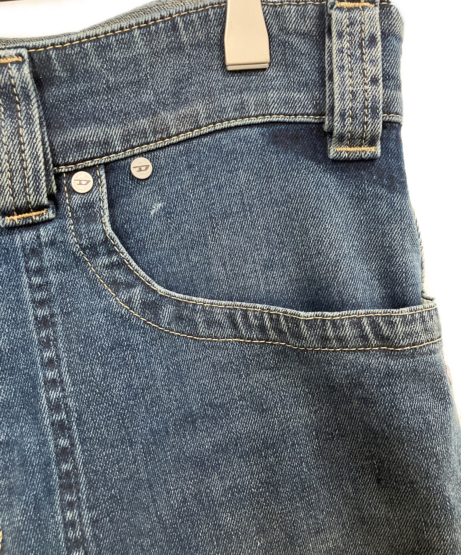 中古・古着通販】DIESEL (ディーゼル) D-MACRO-RE デニムパンツ 