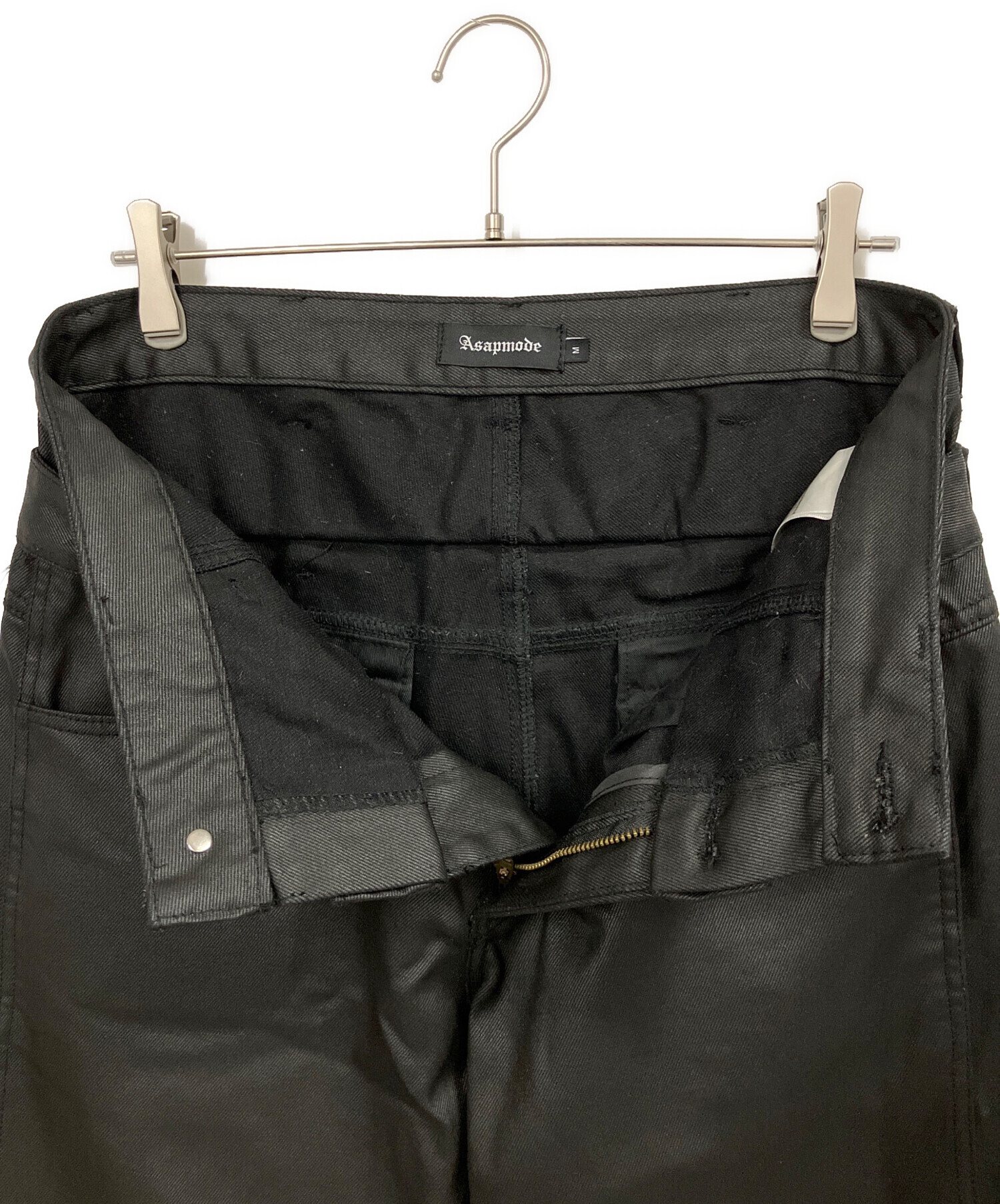中古・古着通販】Asapmode (エイサップモード) Waxed Stacked Pants