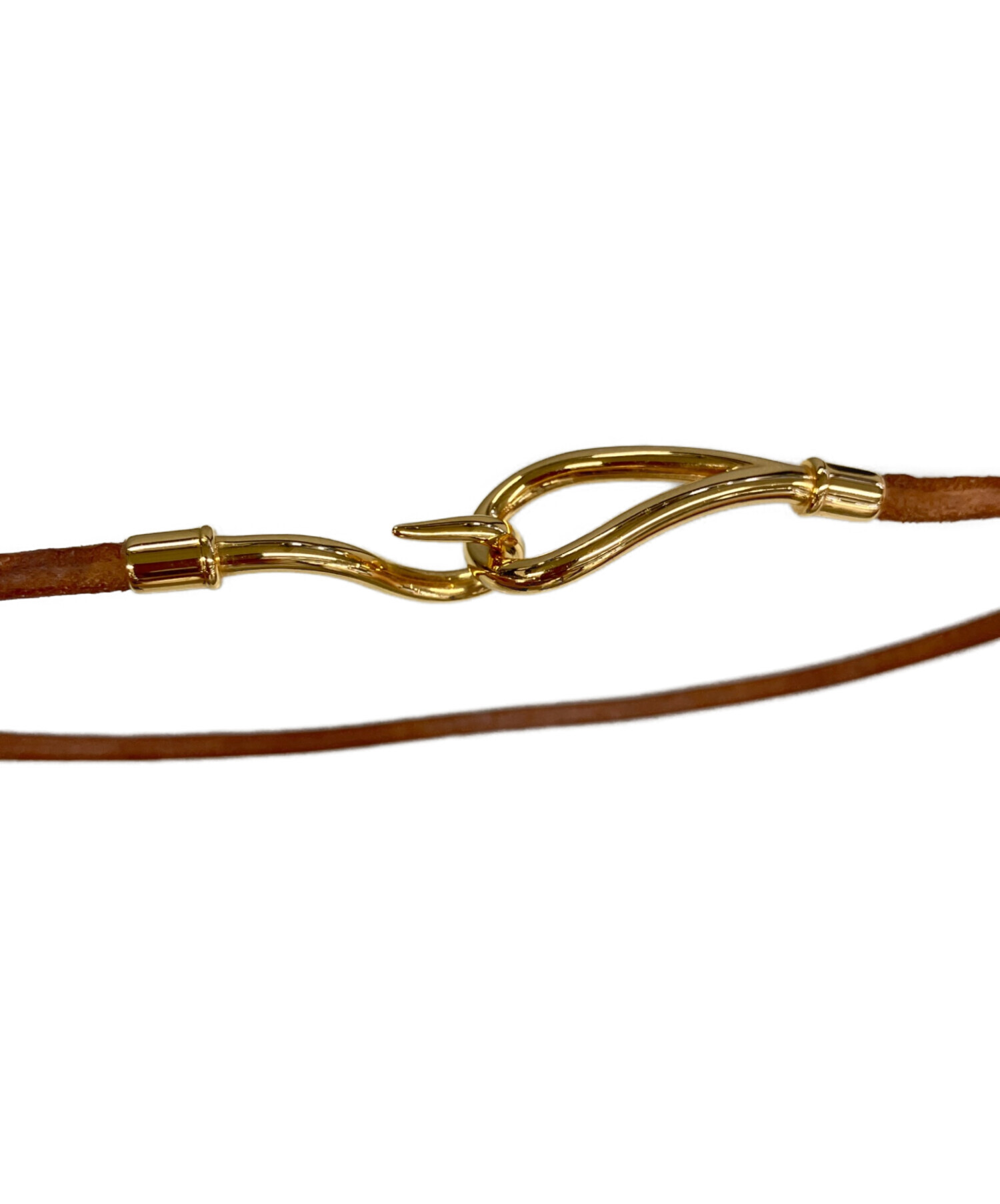 中古・古着通販】HERMES (エルメス) チョーカー ブラウン｜ブランド