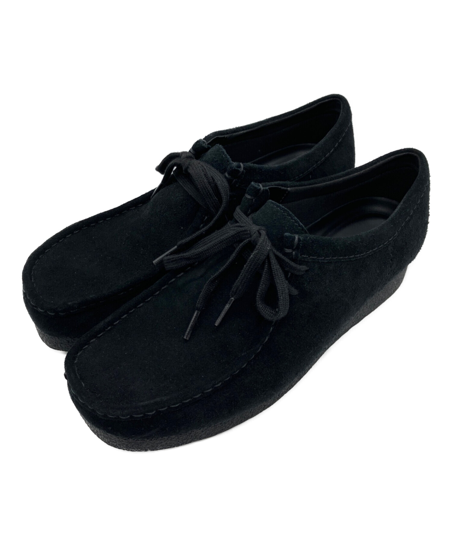 『未使用品』ワラビーエボ　26cm 中古・古着通販】CLARKS (クラークス) ワラビー エヴォ WP ブラック