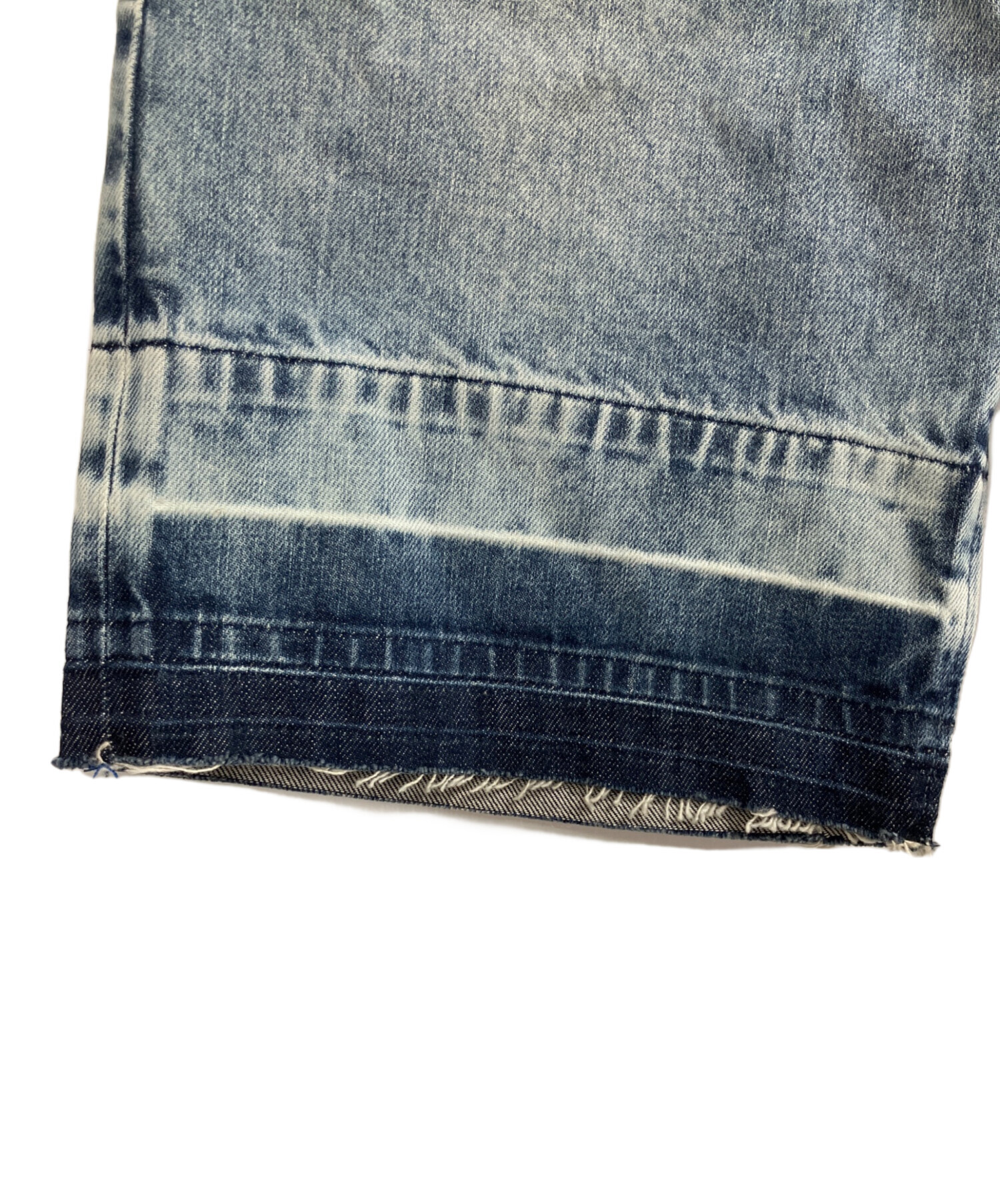 中古・古着通販】DIESEL (ディーゼル) デニムハーフパンツ インディゴ