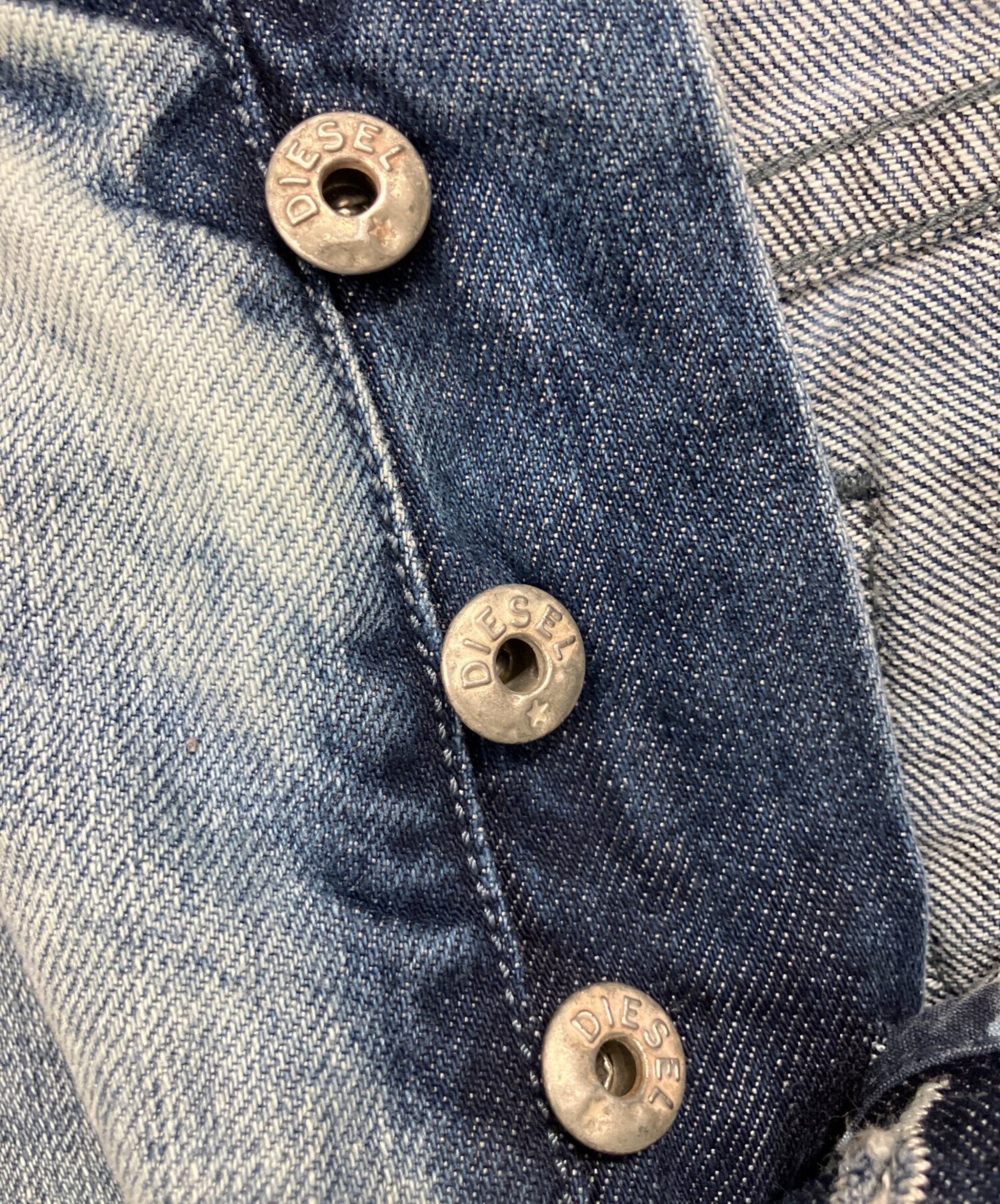 中古・古着通販】DIESEL (ディーゼル) デニムハーフパンツ インディゴ