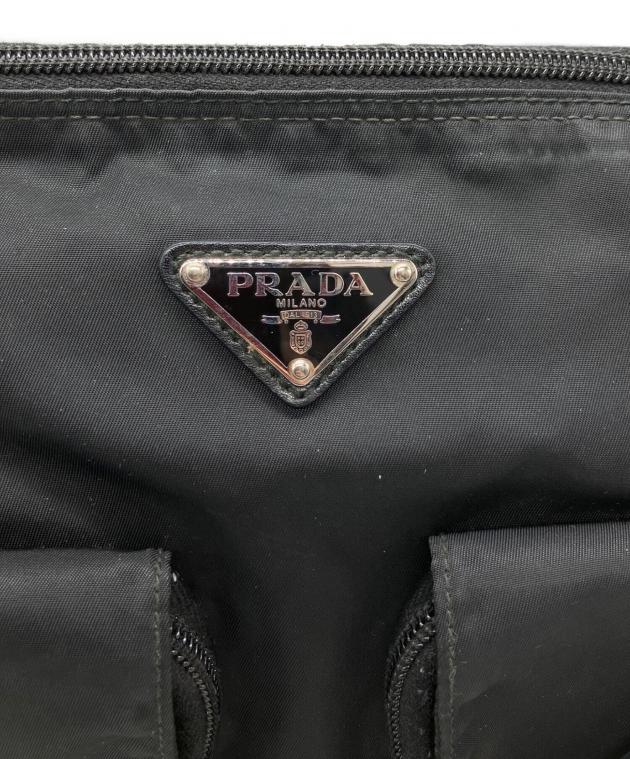 中古・古着通販】PRADA (プラダ) ショルダーバッグ ブラック｜ブランド