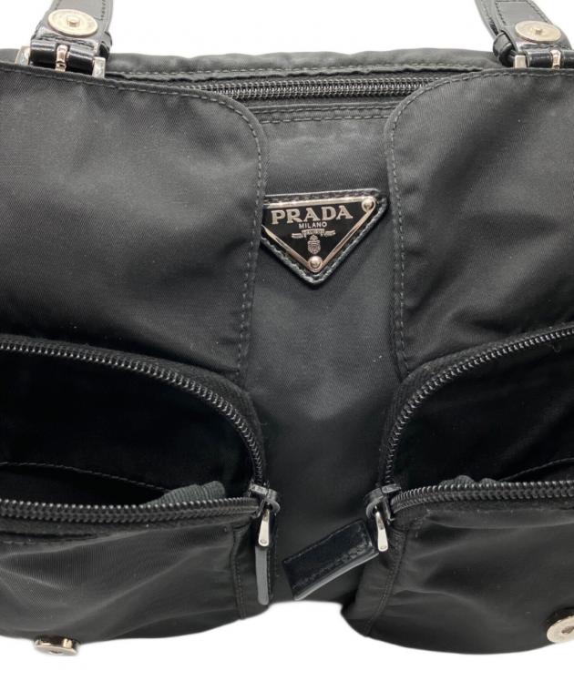 中古・古着通販】PRADA (プラダ) ショルダーバッグ ブラック｜ブランド