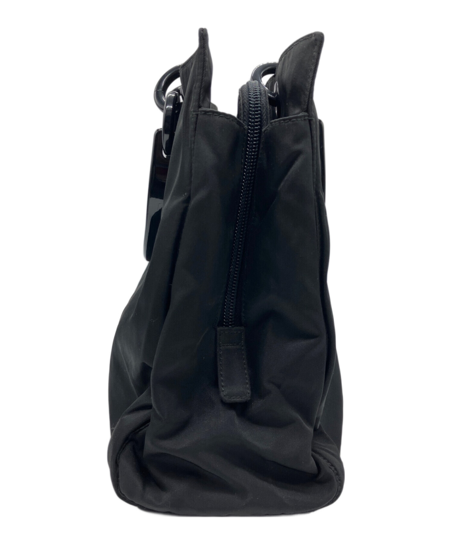 中古・古着通販】PRADA (プラダ) プラスチックチェーンハンドルトート