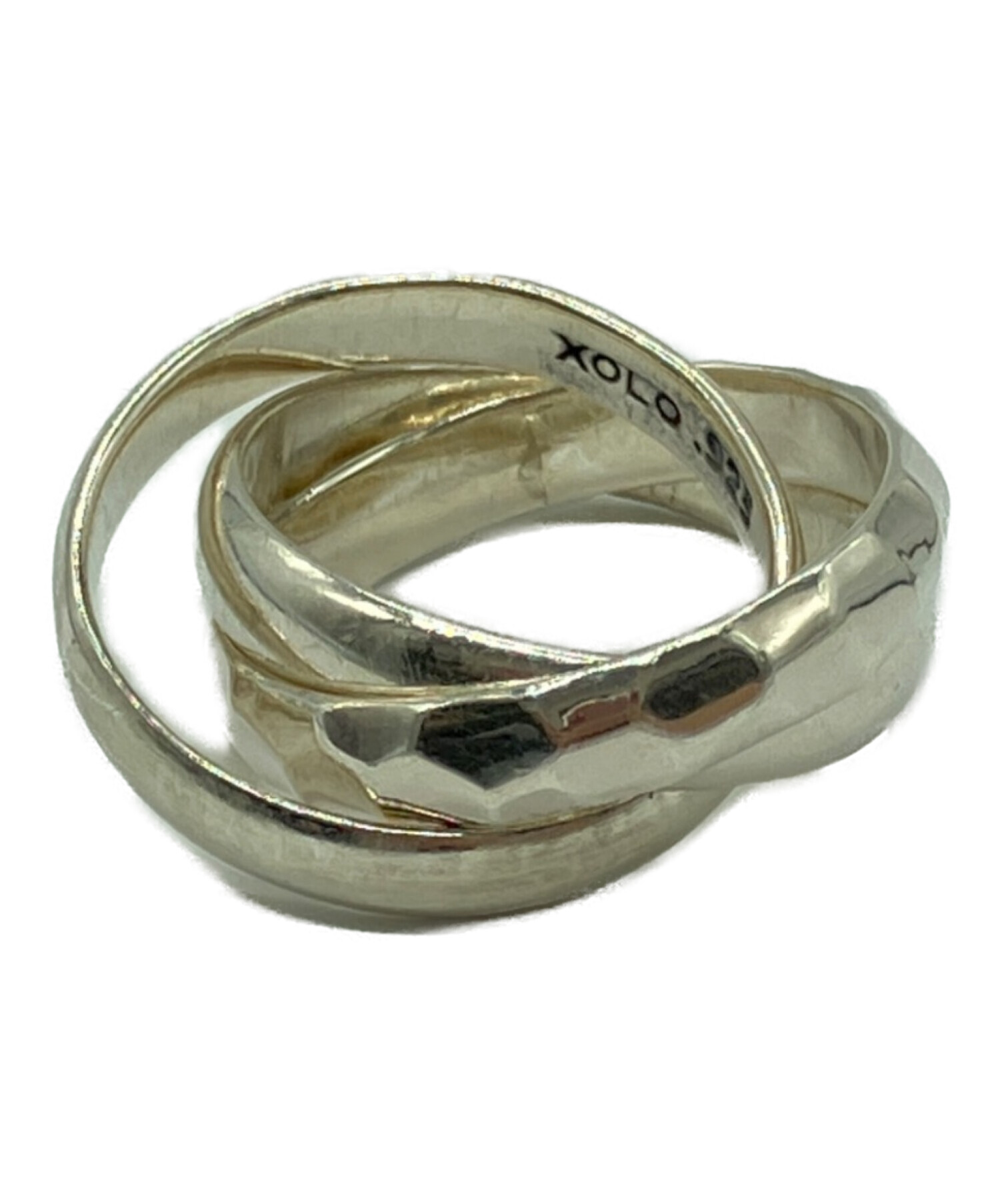 xolo jewery 3連リング　19号　美品 中古・古着通販】xolo jewelry (ショロ ジュエリー) 3連リング サイズ