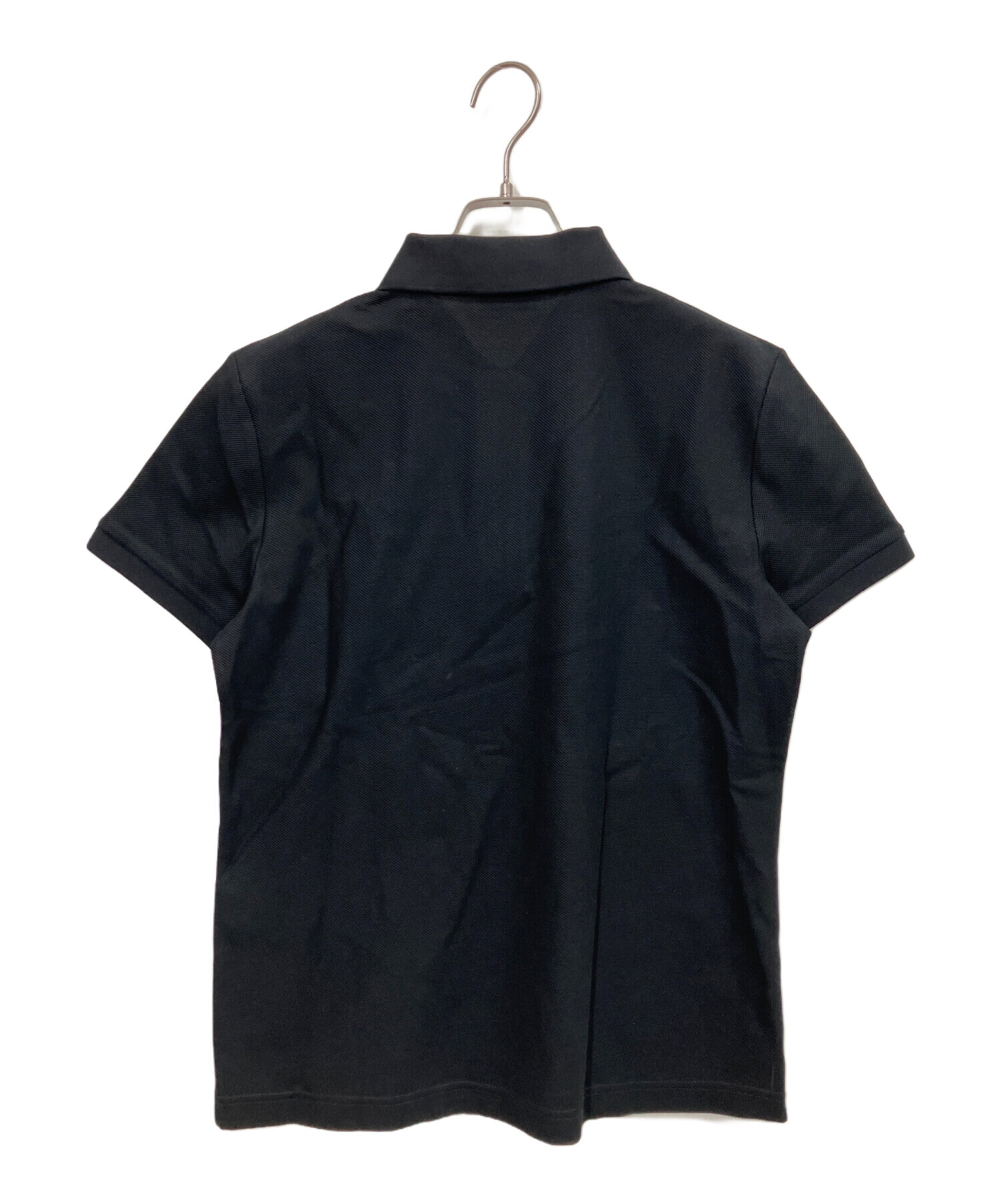 中古・古着通販】BURBERRY (バーバリー) ジップポロシャツ ブラック