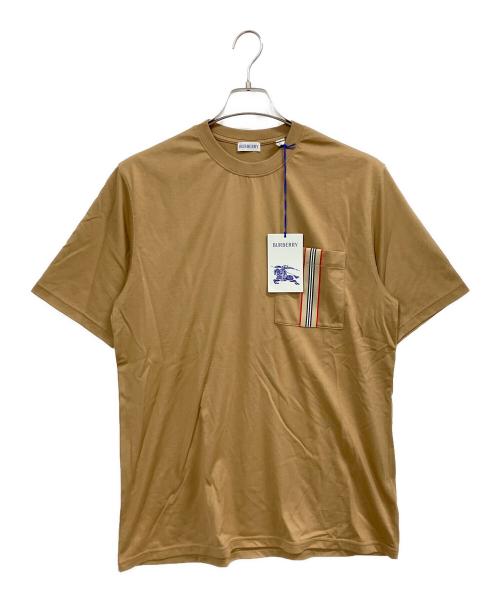 中古・古着通販】BURBERRY (バーバリー) ポケットTシャツ ベージュ