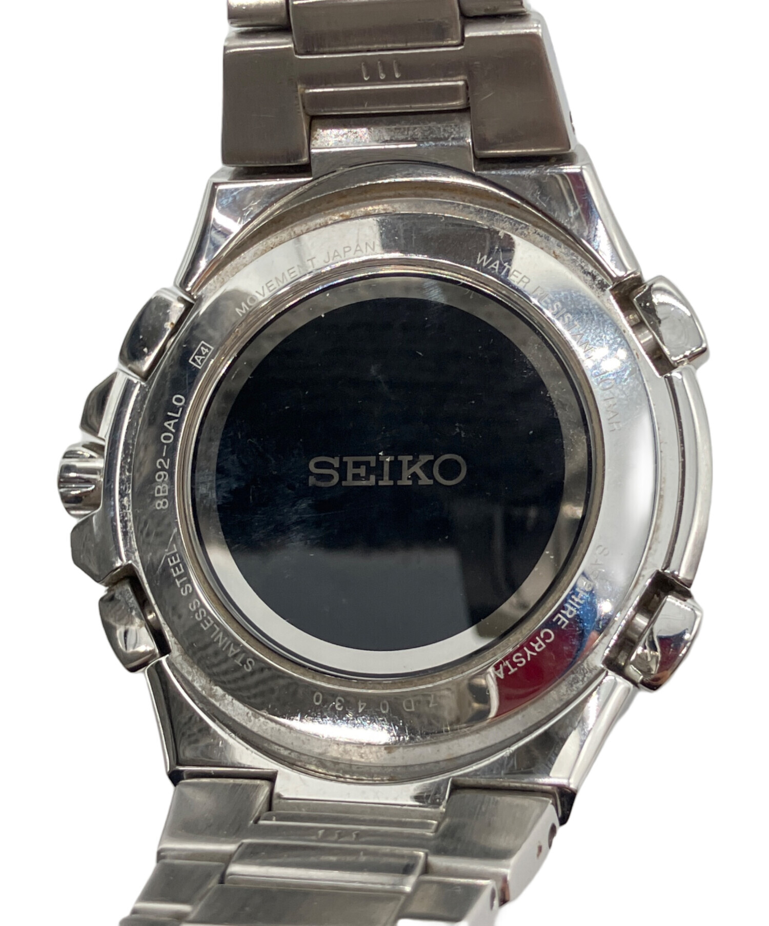 中古・古着通販】SEIKO (セイコー) クロノグラフ ソーラー 腕時計