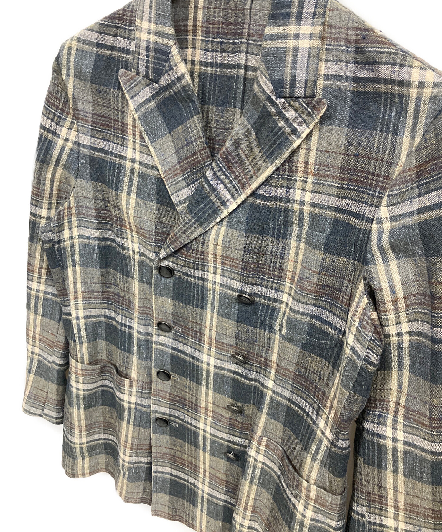 中古・古着通販】THE GIGI (ザ・ジジ) ダブルジャケット ベージュ