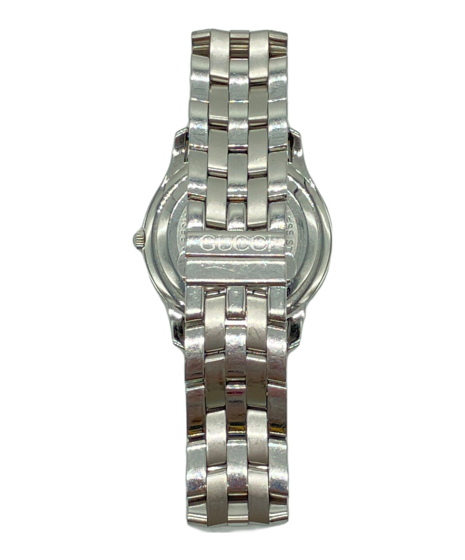中古・古着通販】GUCCI (グッチ) クォーツ 腕時計 シルバー｜ブランド