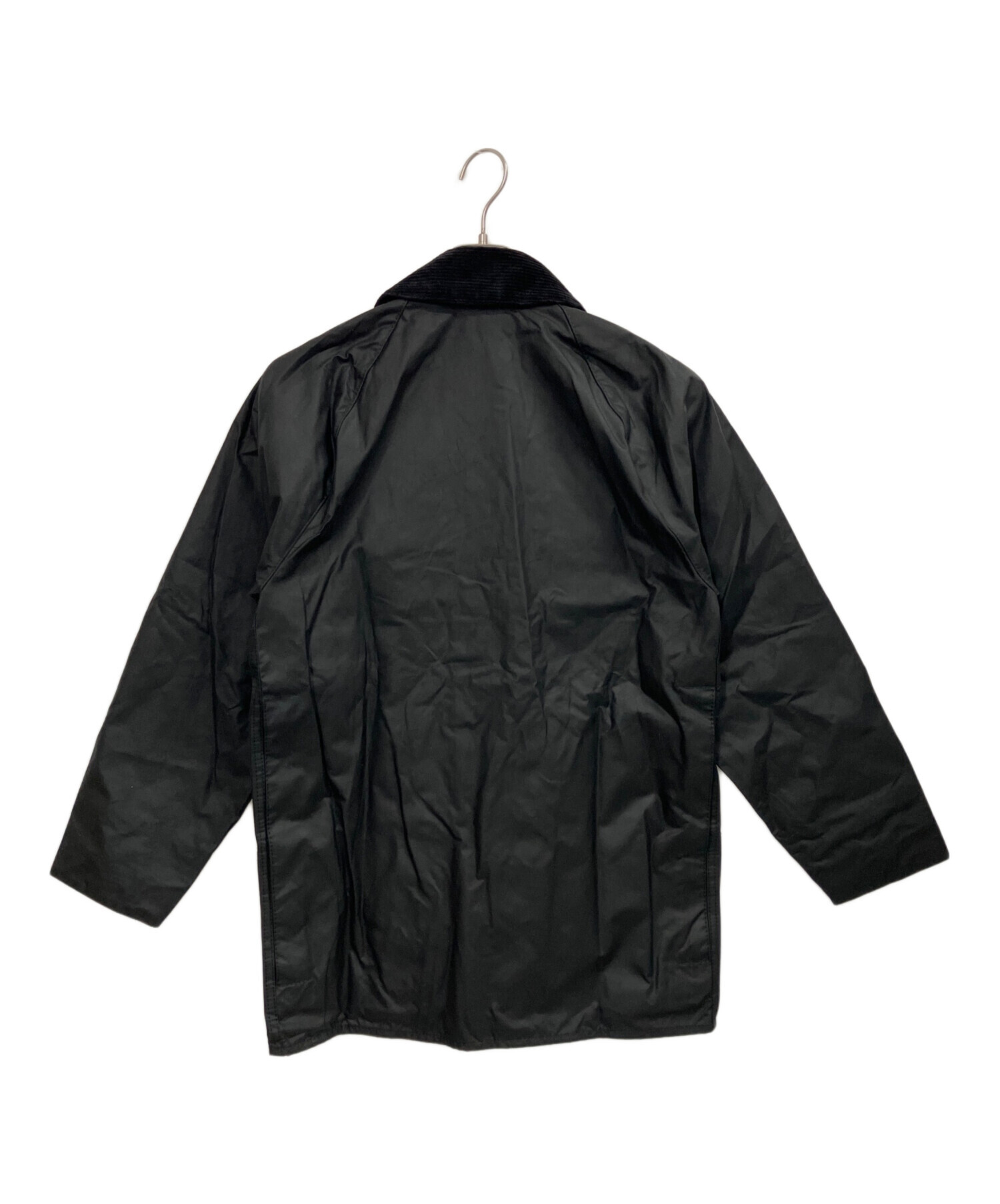 【春物】Barbour ブラックジャケット 34サイズ 中古・古着通販】Barbour (バブアー) BEAUFORT WAX JACKET