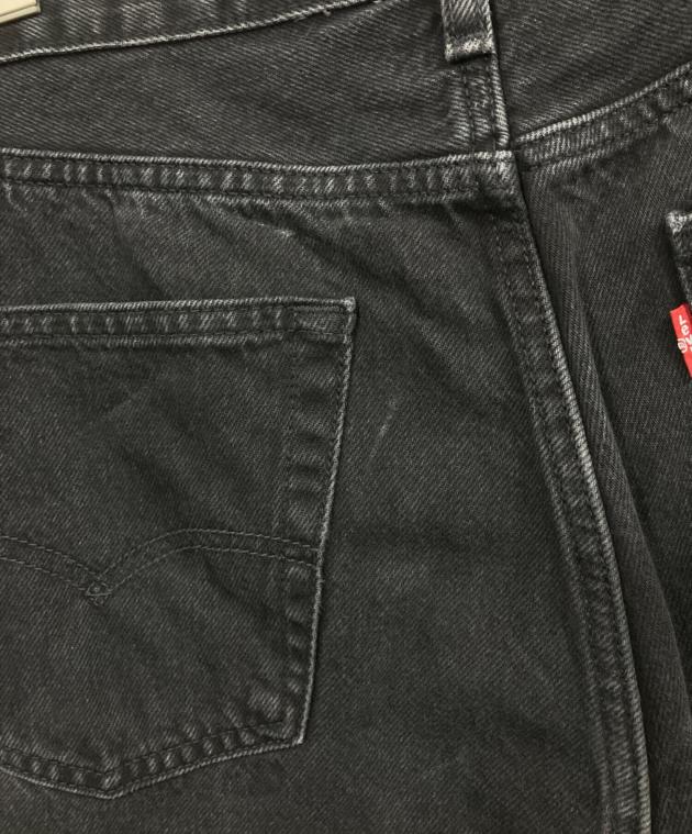 中古・古着通販】LEVI'S (リーバイス) 555 デニムパンツ ブラック