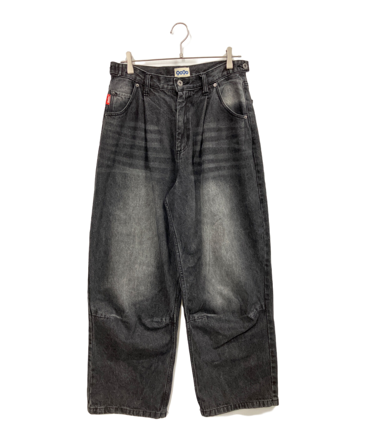 中古・古着通販】9090 (9090) King Logo Buggy Denim Pants / デニム