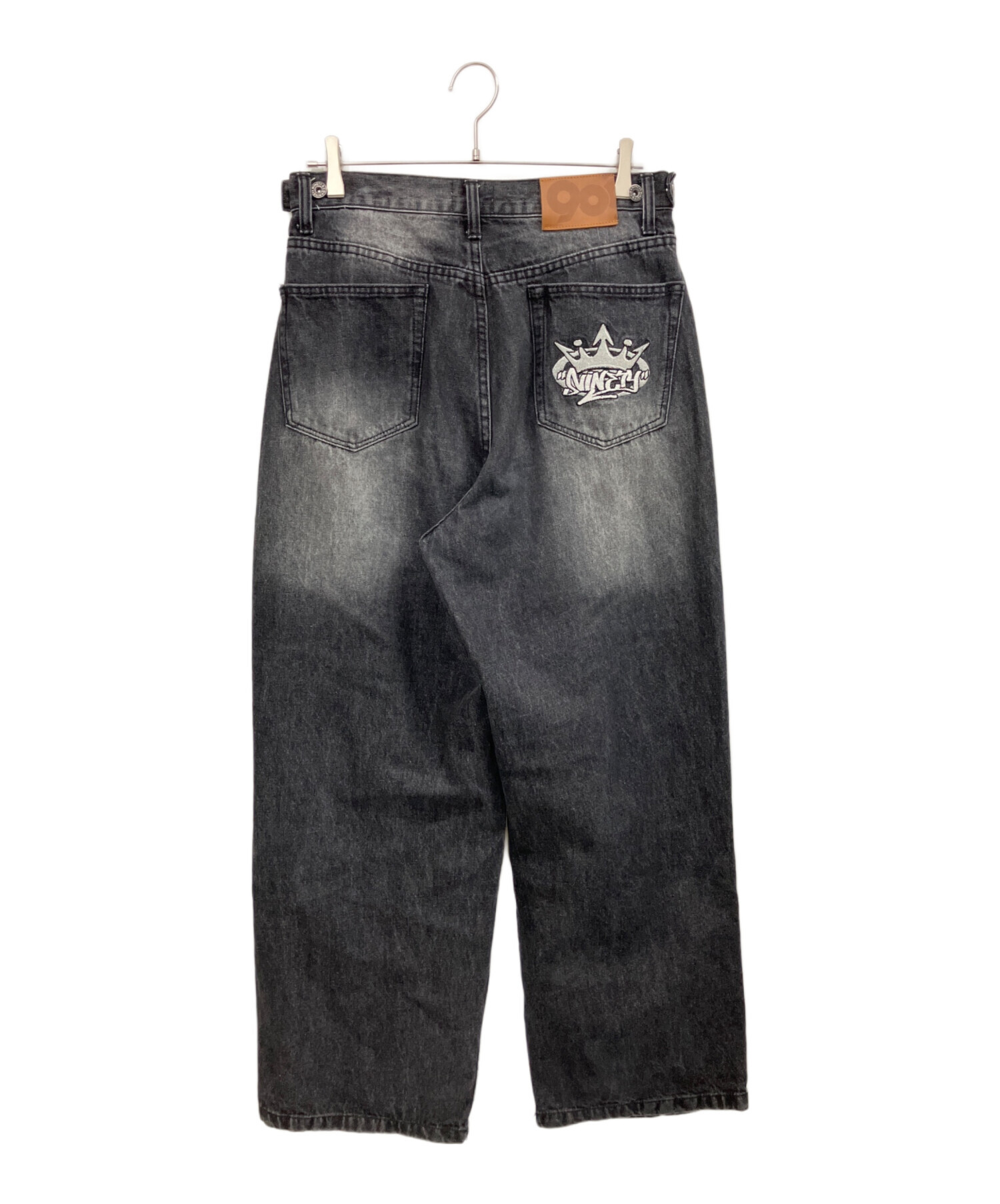 中古・古着通販】9090 (9090) King Logo Buggy Denim Pants / デニム