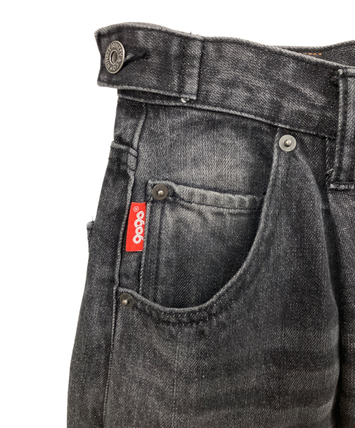 中古・古着通販】9090 (9090) King Logo Buggy Denim Pants / デニム