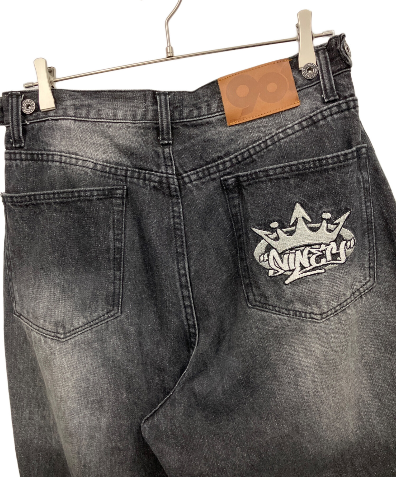 中古・古着通販】9090 (9090) King Logo Buggy Denim Pants / デニム