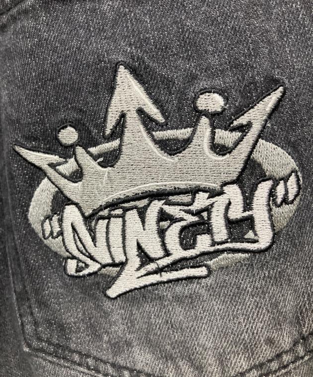 中古・古着通販】9090 (9090) King Logo Buggy Denim Pants / デニム