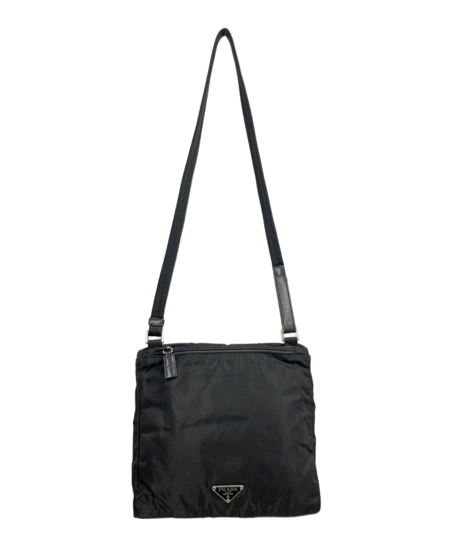 中古・古着通販】PRADA (プラダ) ショルダーバッグ ブラック｜ブランド