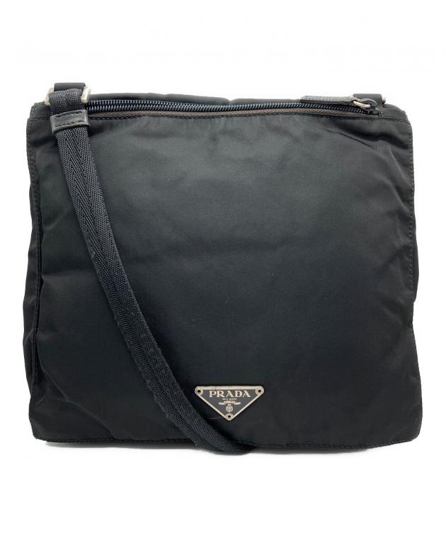 中古・古着通販】PRADA (プラダ) ショルダーバッグ ブラック｜ブランド
