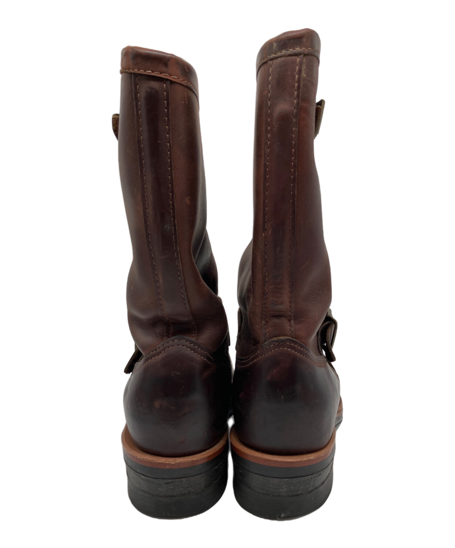 CHIPPEWA チペワ エンジニアブーツ スチールトゥ ライディング ブラウン 中古・古着通販】CHIPPEWA (チペワ) エンジニアブーツ ブラウン サイズ