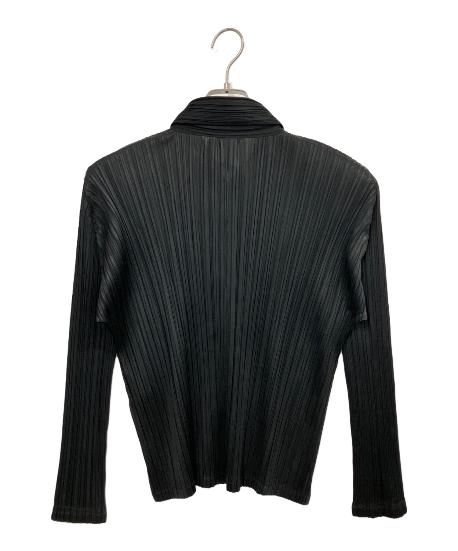トップス PLEATS PLEASE プリーツプリーズ 長袖トップス 黒 サイズ3