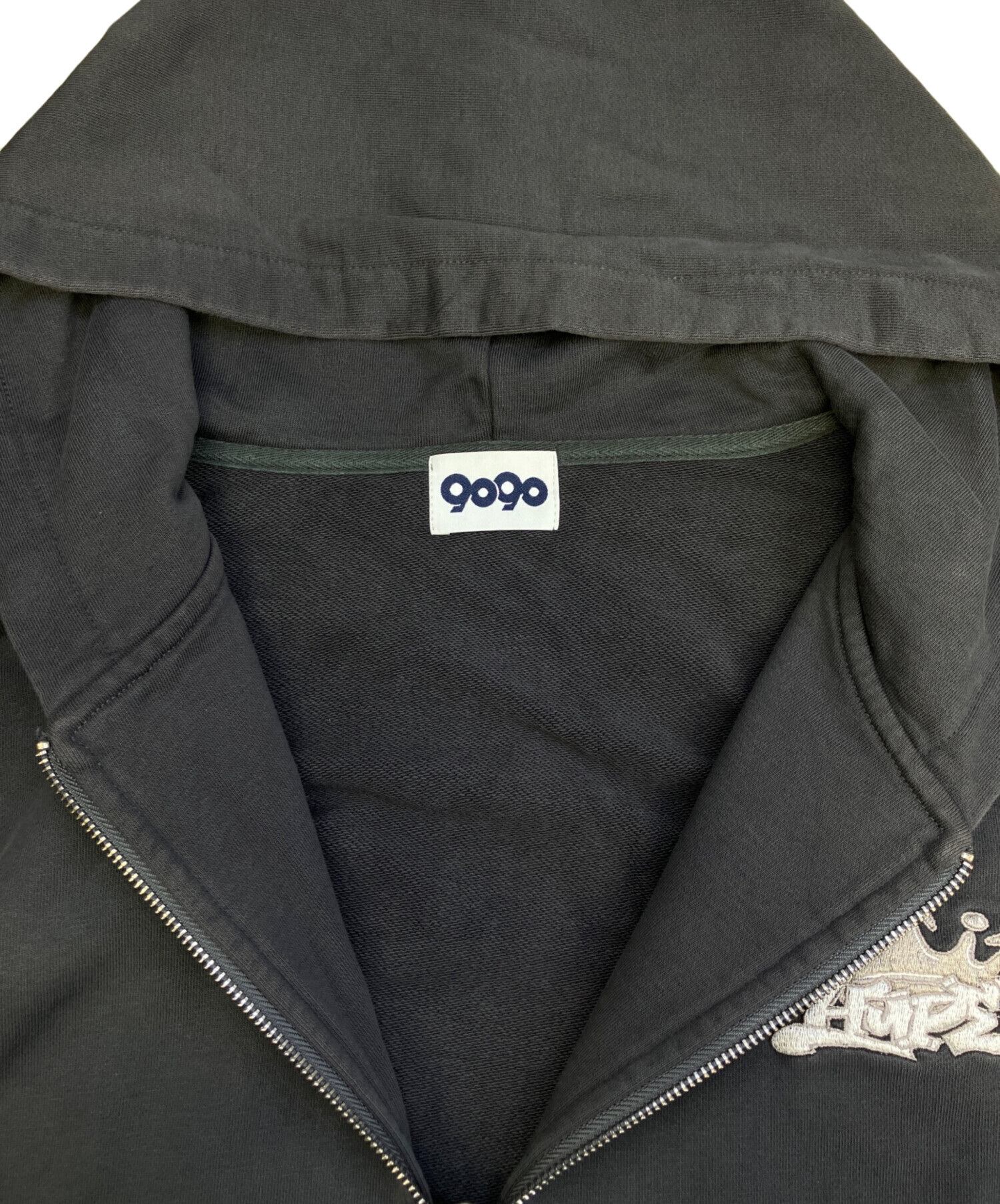 中古・古着通販】9090 (9090) HYPE Logo ZIP Hoodie 