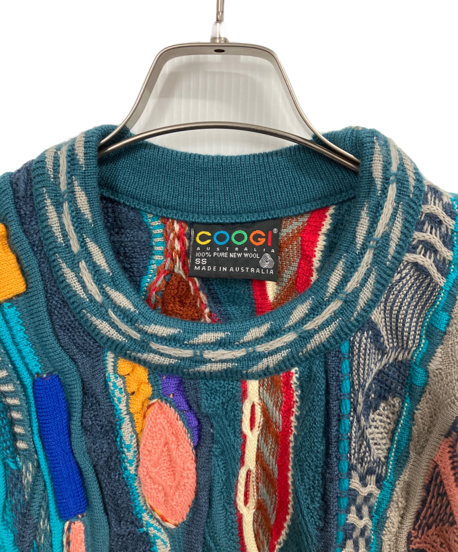 中古・古着通販】Coogi (クージー) 3Dニット マルチカラー サイズ:SS
