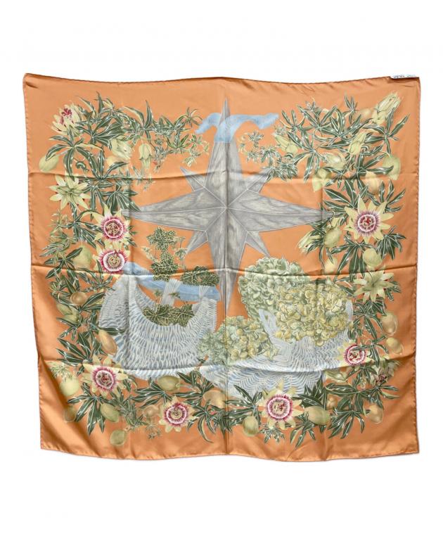中古・古着通販】HERMES (エルメス) カレ90 PASSIFLORES / シルク