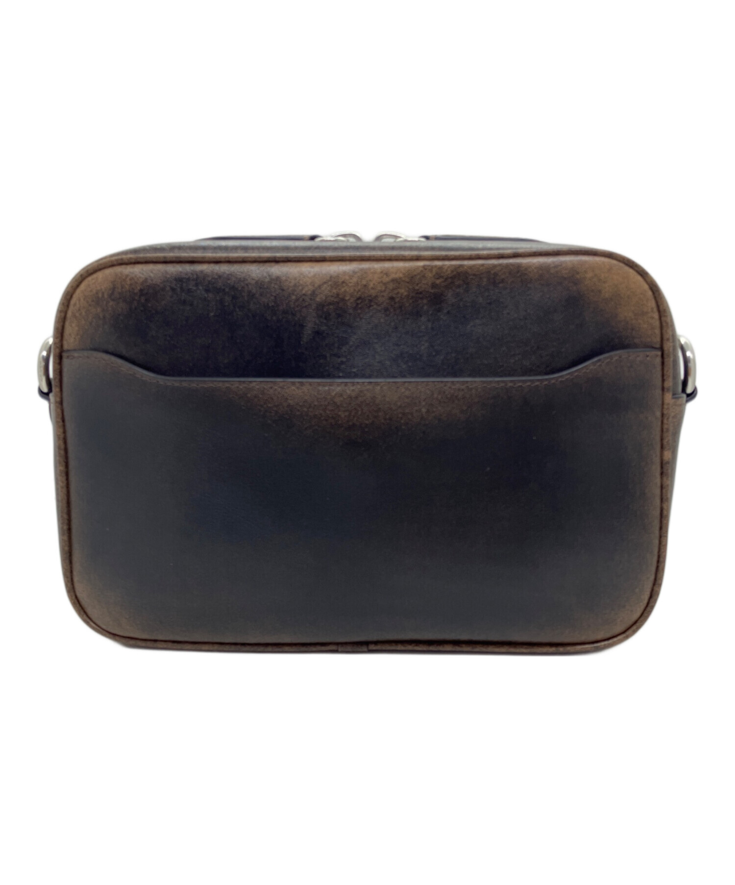 中古・古着通販】COACH (コーチ) ラジオ カメラ バッグ・ラブド レザー