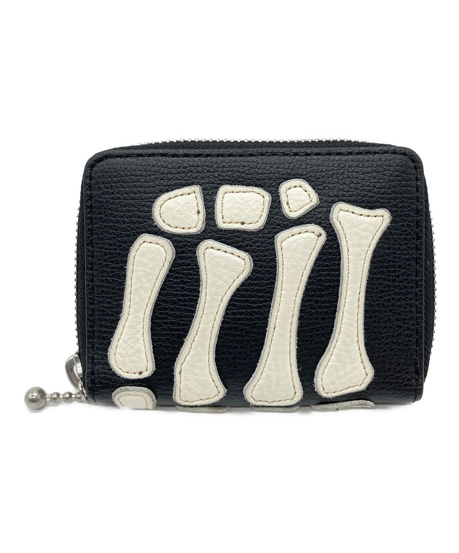 中古・古着通販】KAPITAL (キャピタル) BONE WALLET MINI ブラック