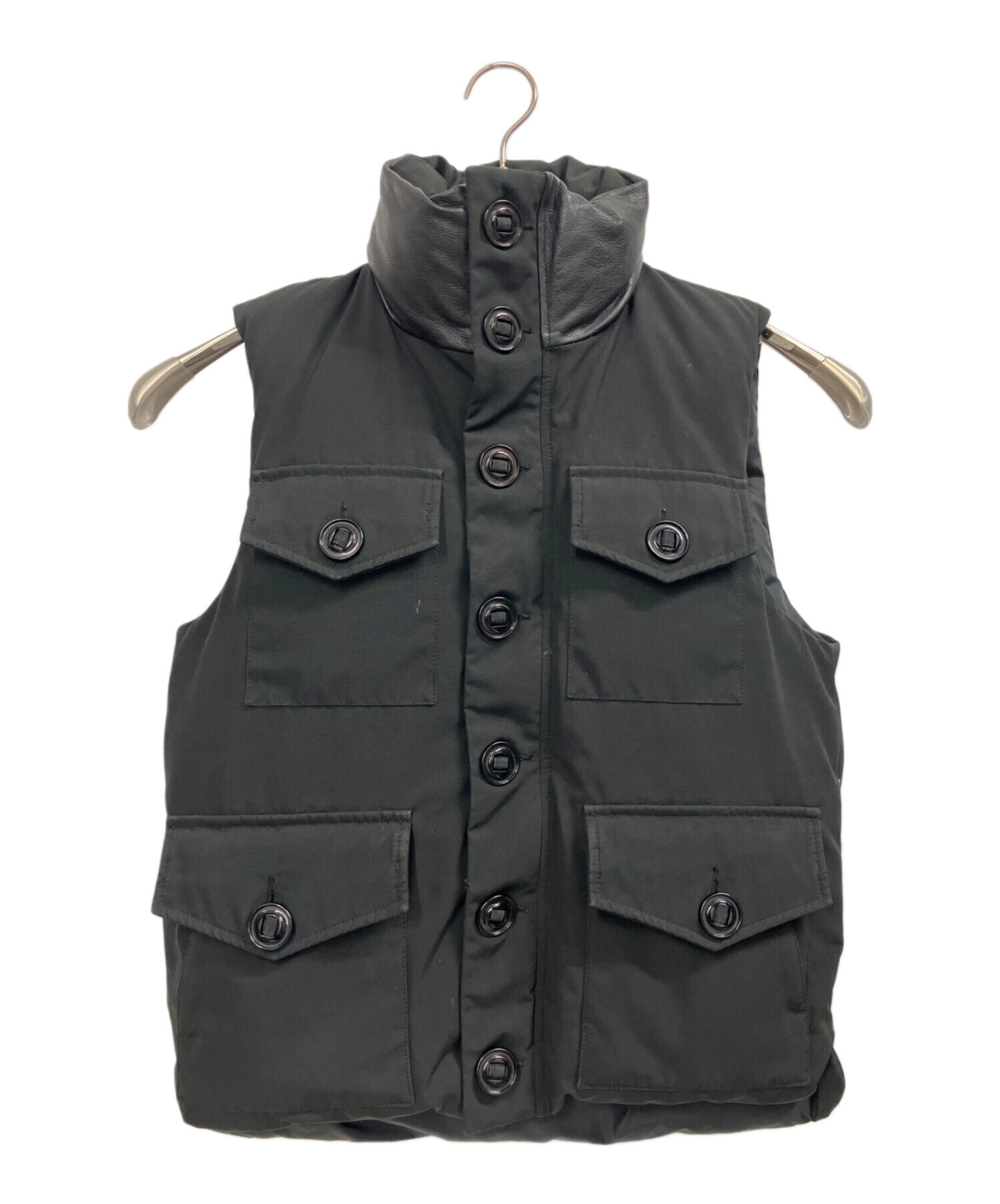 中古・古着通販】CANADA GOOSE (カナダグース) ダウンベスト ブラック