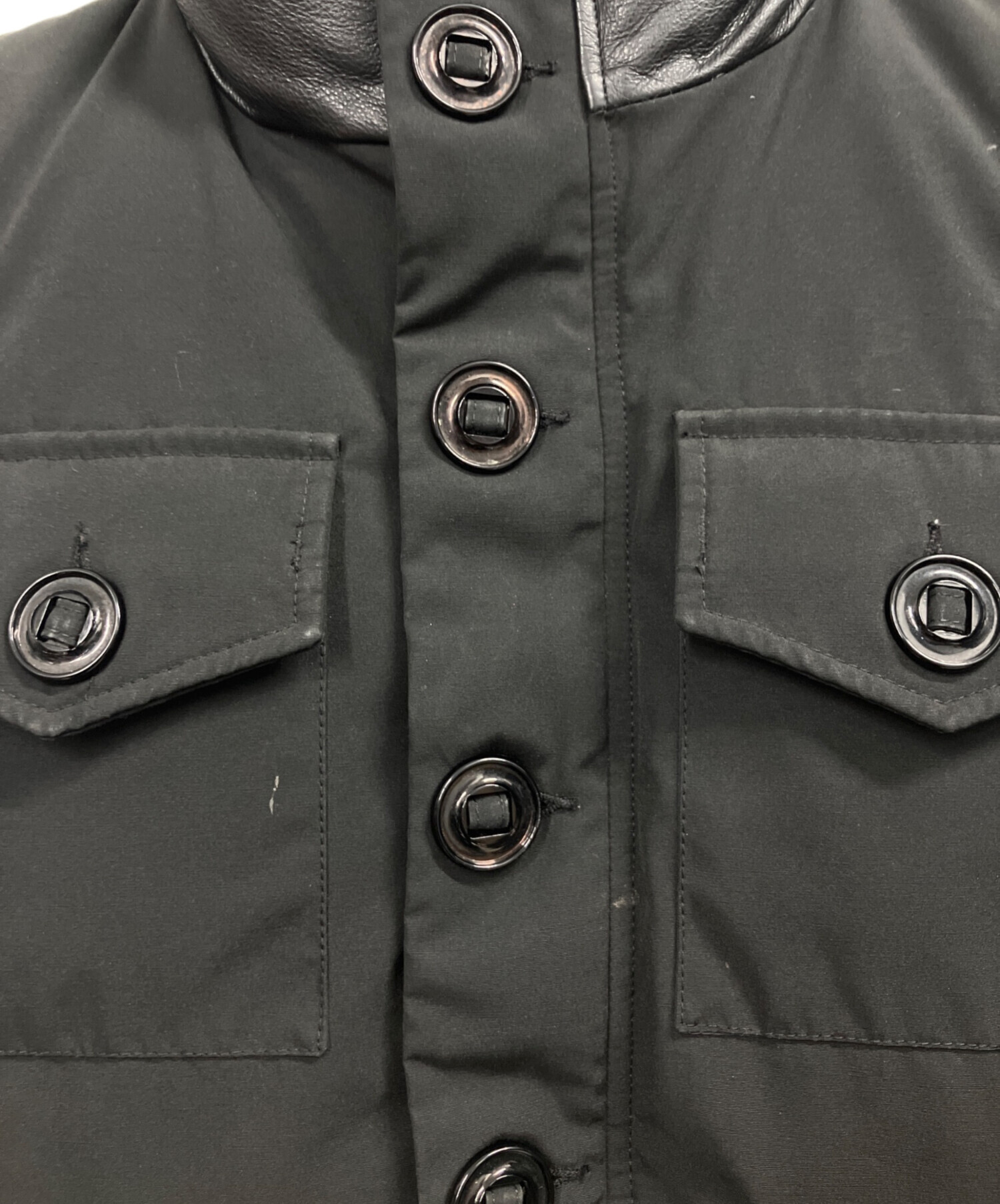 中古・古着通販】CANADA GOOSE (カナダグース) ダウンベスト ブラック