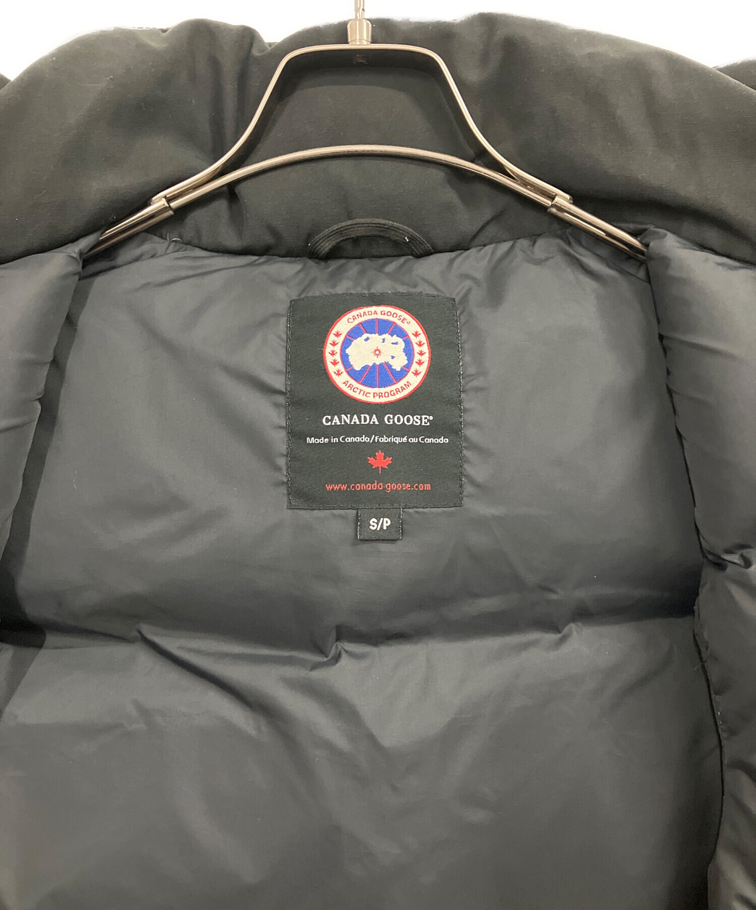 中古・古着通販】CANADA GOOSE (カナダグース) ダウンベスト ブラック