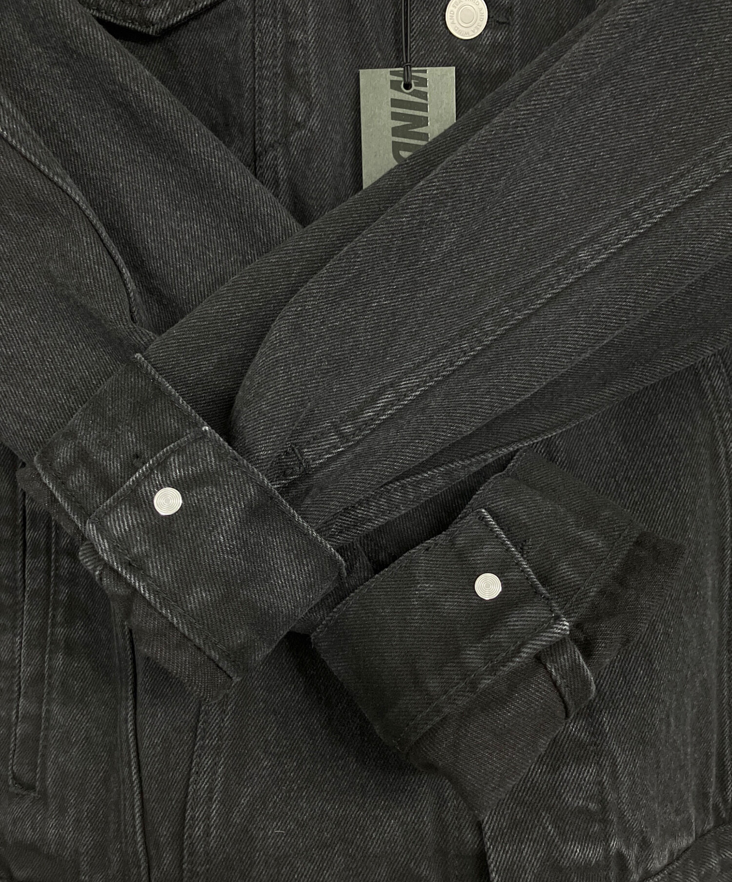 中古・古着通販】WIND AND SEA (ウィンダンシー) STUDDED DENIM JACKET