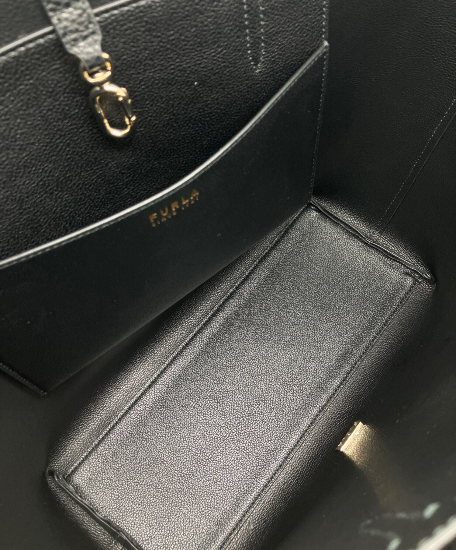 中古・古着通販】FURLA (フルラ) トートバッグ ブラック｜ブランド
