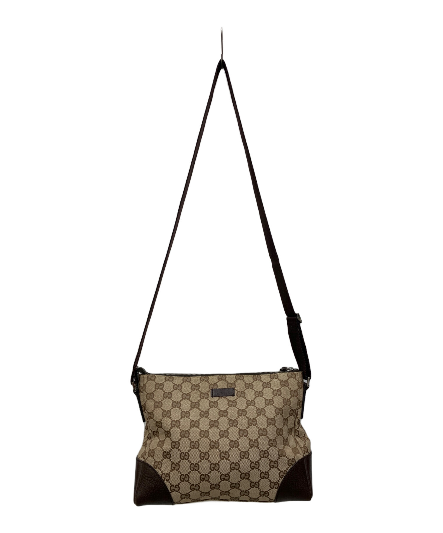 新品未使用　GUCCI GGキャンバスショルダーバッグ 中古・古着通販】GUCCI (グッチ) GGキャンバスショルダーバッグ