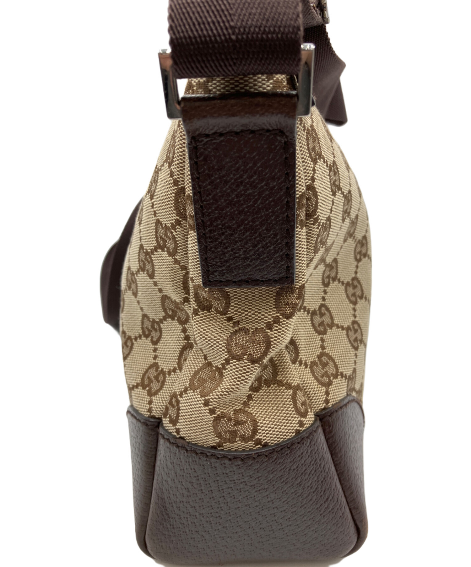 新品未使用　GUCCI GGキャンバスショルダーバッグ 中古・古着通販】GUCCI (グッチ) GGキャンバスショルダーバッグ