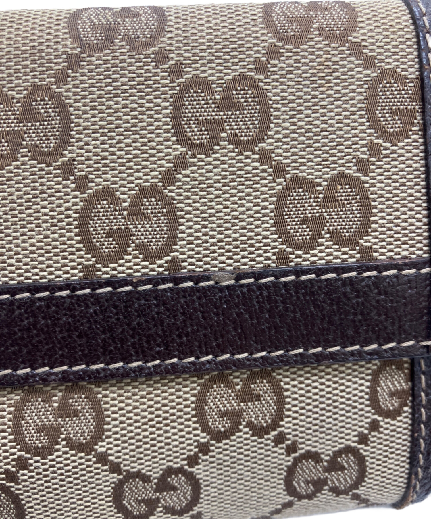 中古・古着通販】GUCCI (グッチ) 長財布 ブラウン｜ブランド・古着通販