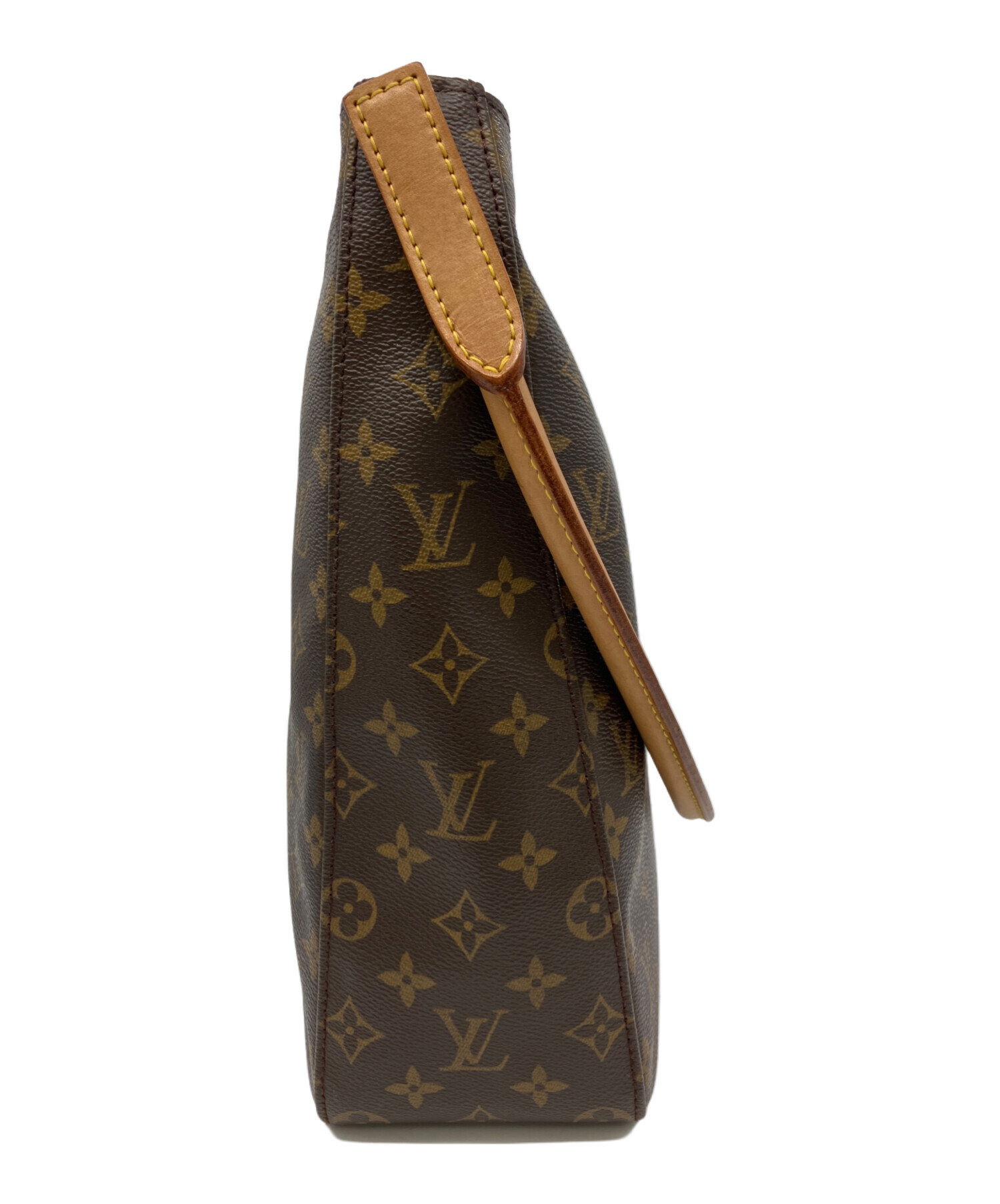 LOUIS VUITTON ハンドバッグ モノグラム ルーピングGM ブラウン 中古・古着通販】LOUIS VUITTON (ルイ ヴィトン) ルーピングGM