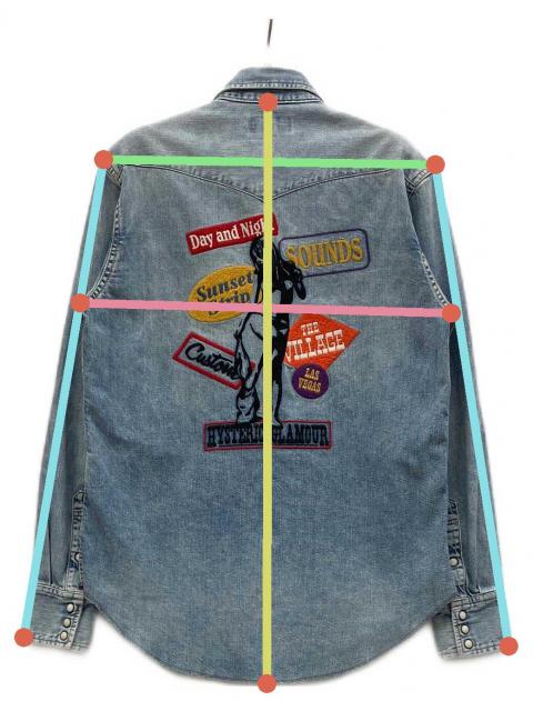 中古・古着通販】Hysteric Glamour (ヒステリックグラマー) デニム