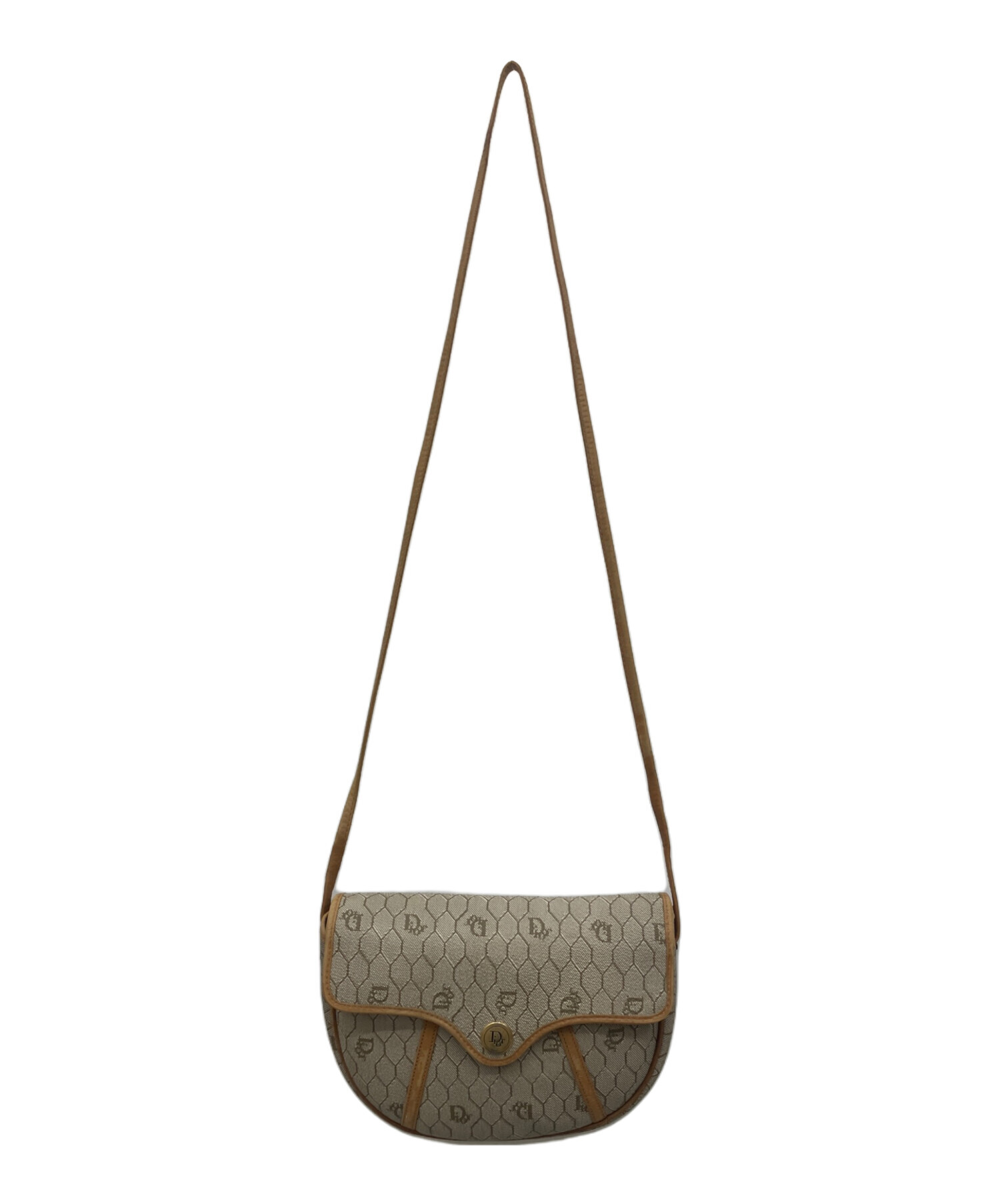 ✨良品 ChristianDior ショルダーバッグ ハニカム チェーン PVC 中古・古着通販】Christian Dior (クリスチャン ディオール) ハニカム