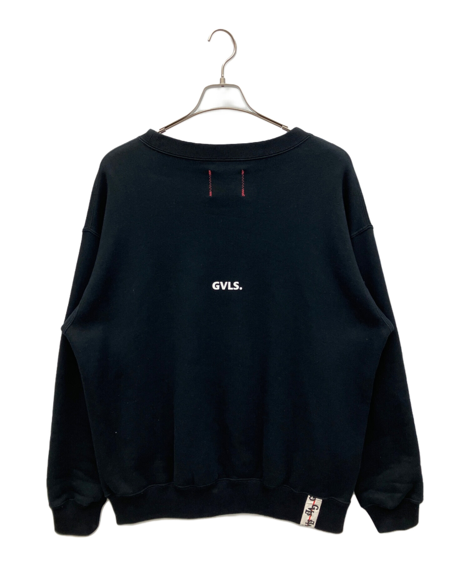 中古・古着通販】GVLS (ガヴィル) スウェット ブラック サイズ:S 