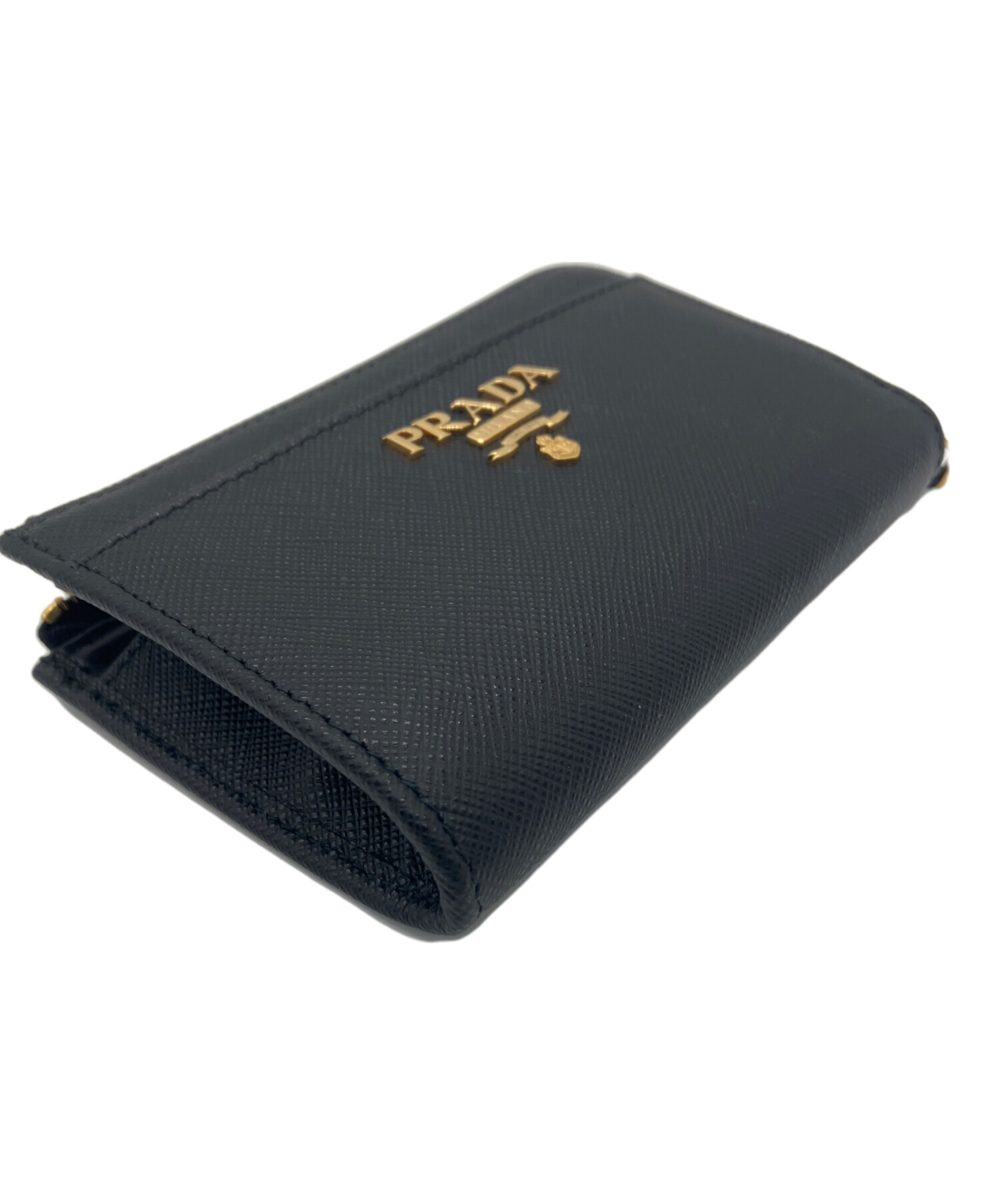 PRADA ネイビー キーケース 中古 中古・古着通販】PRADA (プラダ) サフィアーノレザー 6連キー