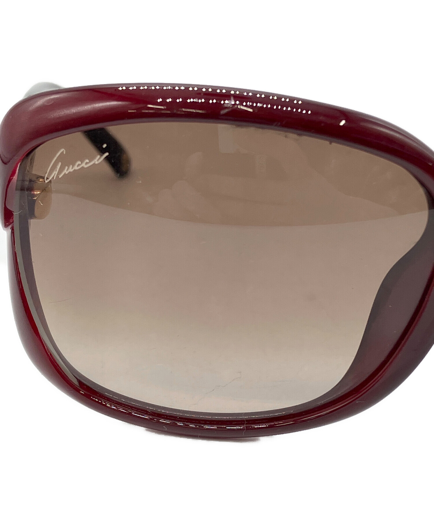 中古・古着通販】GUCCI (グッチ) サングラス レッド｜ブランド・古着