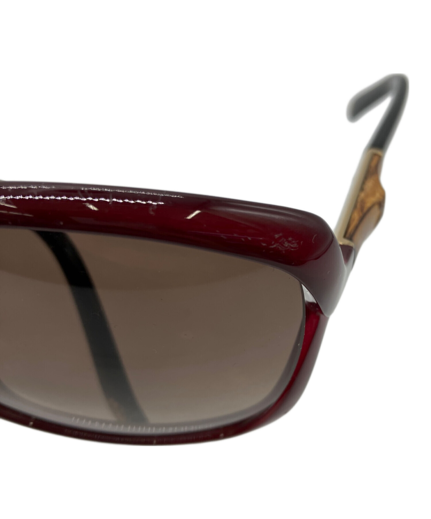 中古・古着通販】GUCCI (グッチ) サングラス レッド｜ブランド・古着