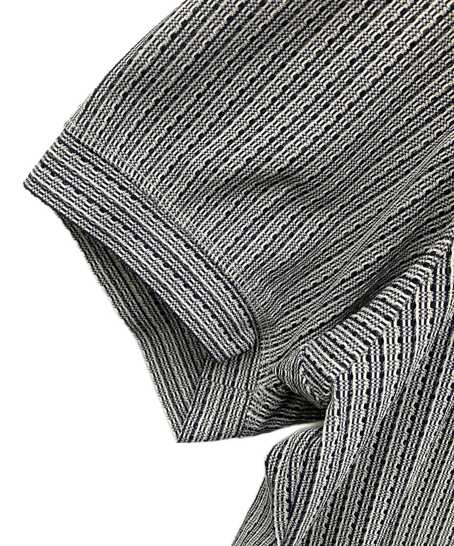 中古・古着通販】ISSEY MIYAKE (イッセイミヤケ) ハーフジップシャツ