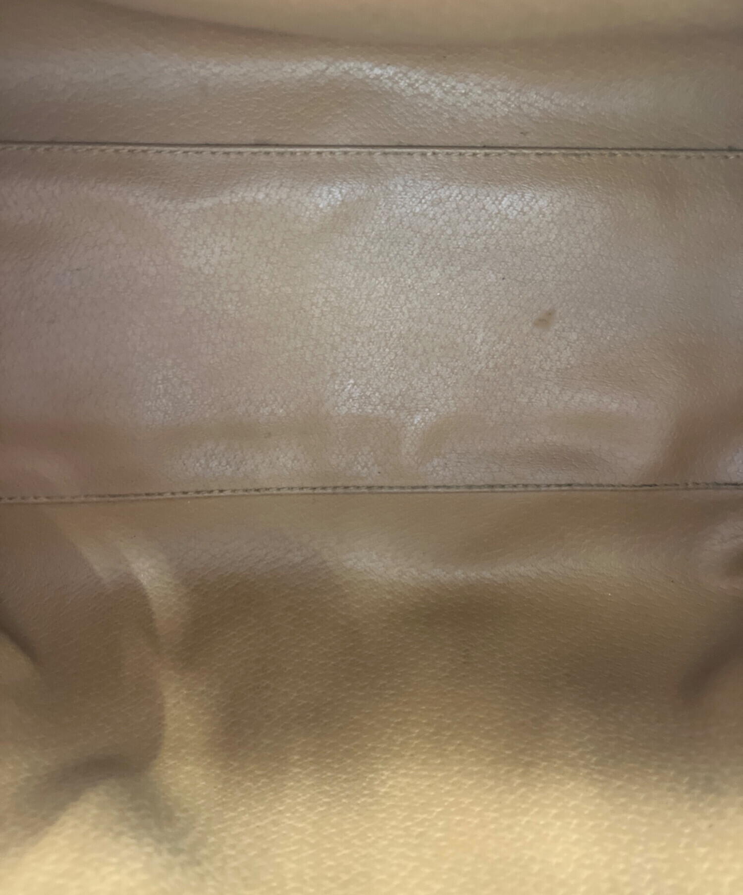 中古・古着通販】CELINE (セリーヌ) マカダム ハンドバッグ ブラウン