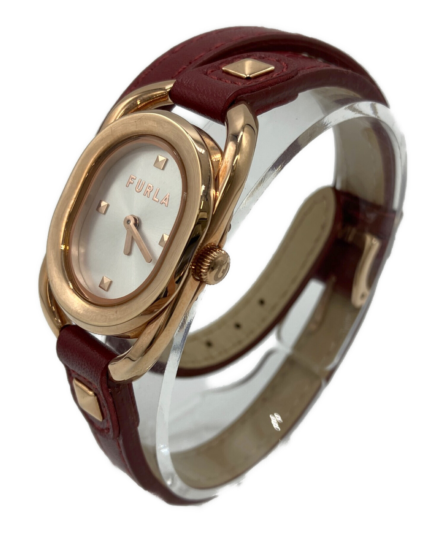 中古・古着通販】FURLA (フルラ) 腕時計 ブラウン｜ブランド・古着通販